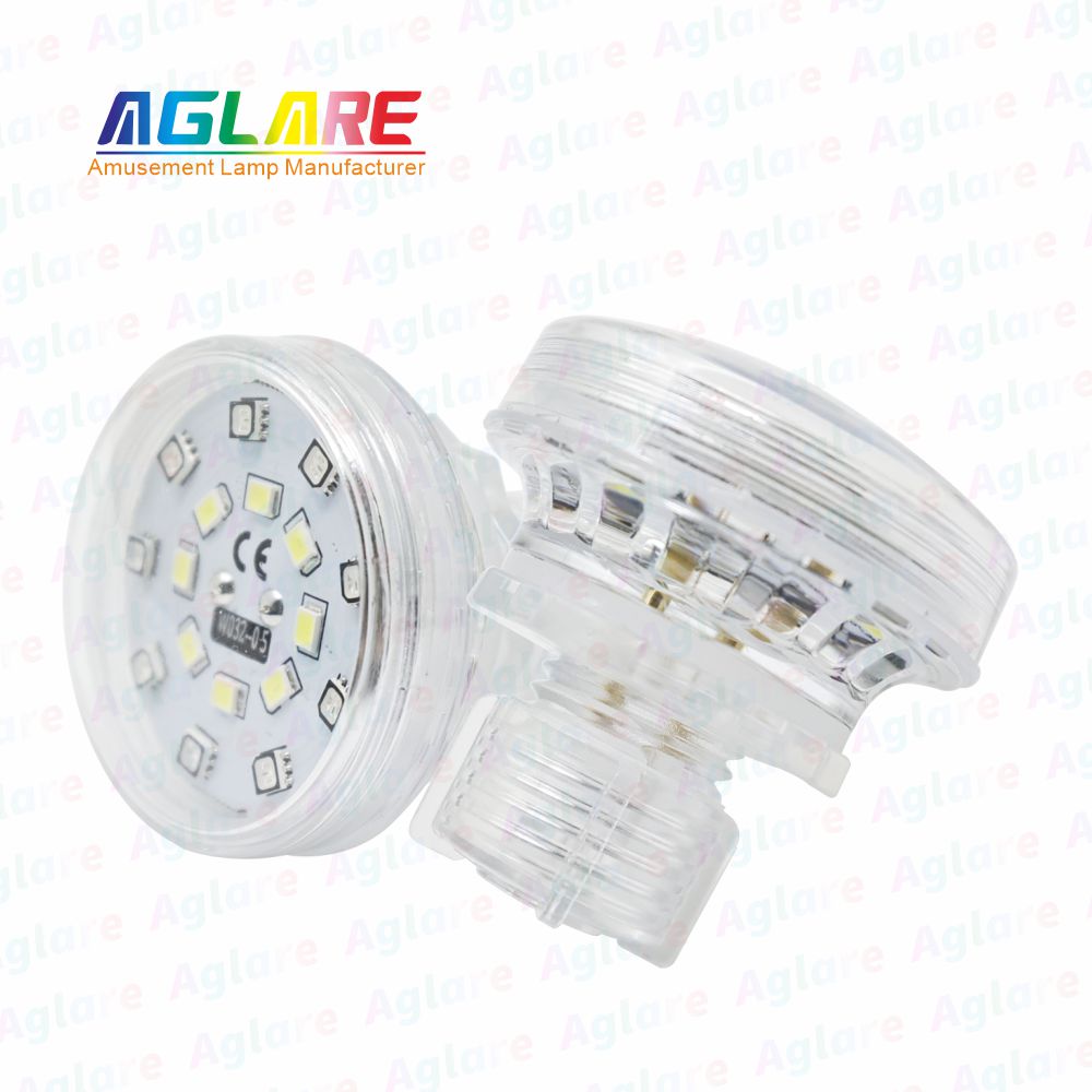 DW002法式1-16，AC24V 38mm RGB+W LED灯用于游乐设施